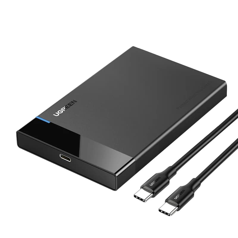 Ugreen — Boîtier pour disque dur SATA 2.5 vers USB 3.0, pour SSD, type C 3.1