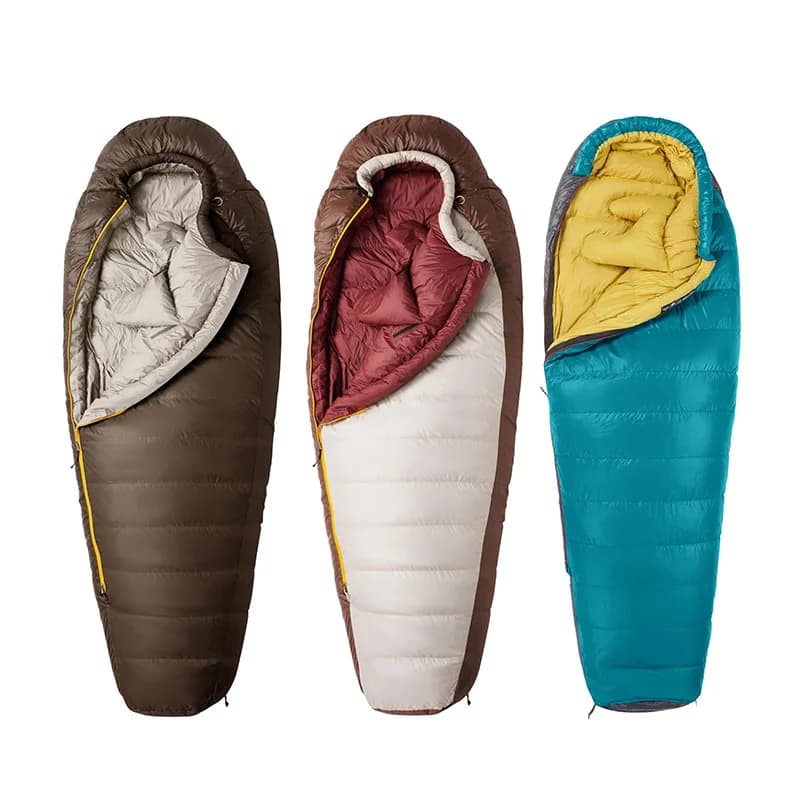 Naturehike Snowbird Duck Down momie sac de couchage 4 saisons léger Portable extérieur professionnel Camping hiver unisexe adulte