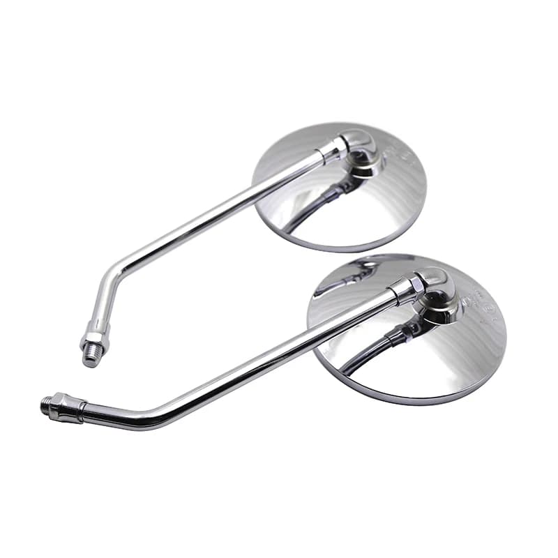 Rétroviseurs latéraux ronds universels pour moto, 8 ou 10mm, pour Vespa GTS Suzuki Intruder VL 1500 Royal Enfield