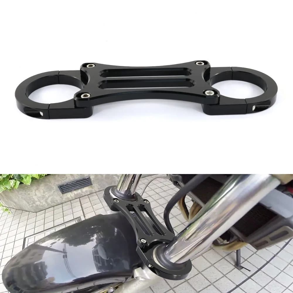 Stabilisateur de fourche avant de moto compatible avec Honda CB400 SF/SB CBR600F CB1300 CBR500R CB900F CBF600S CBF600 CBF500 VFR800
