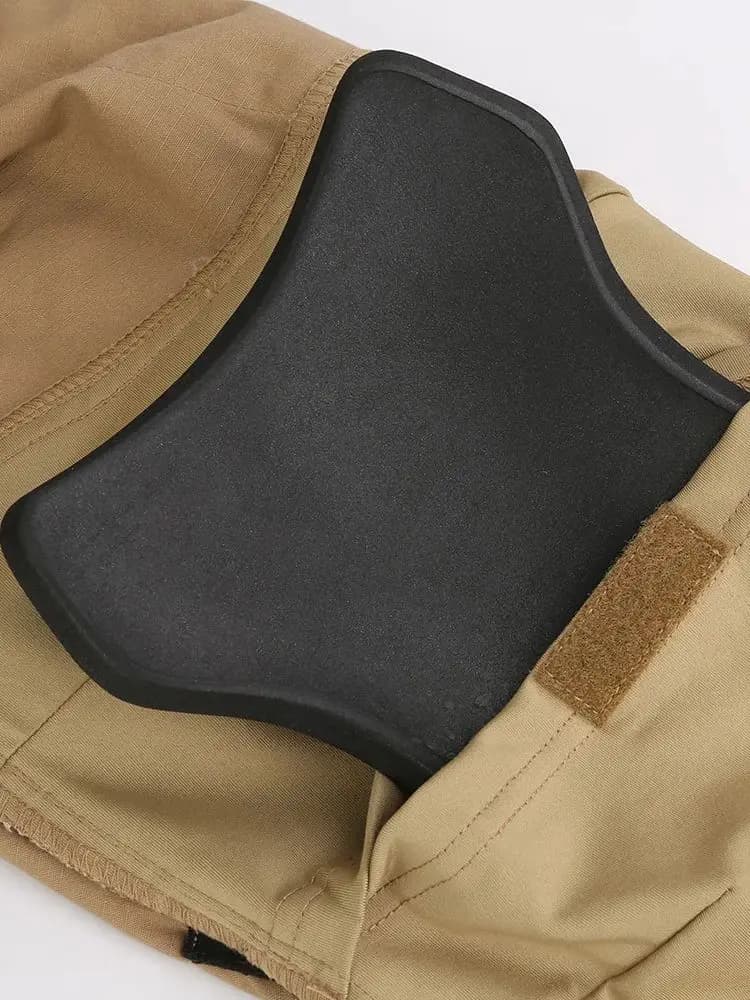 Genouillères de protection Emersongear Combat 10 mm en coton TPE pour la chasse, la randonnée, l'entraînement sportif, le camping en plein air EM7075B