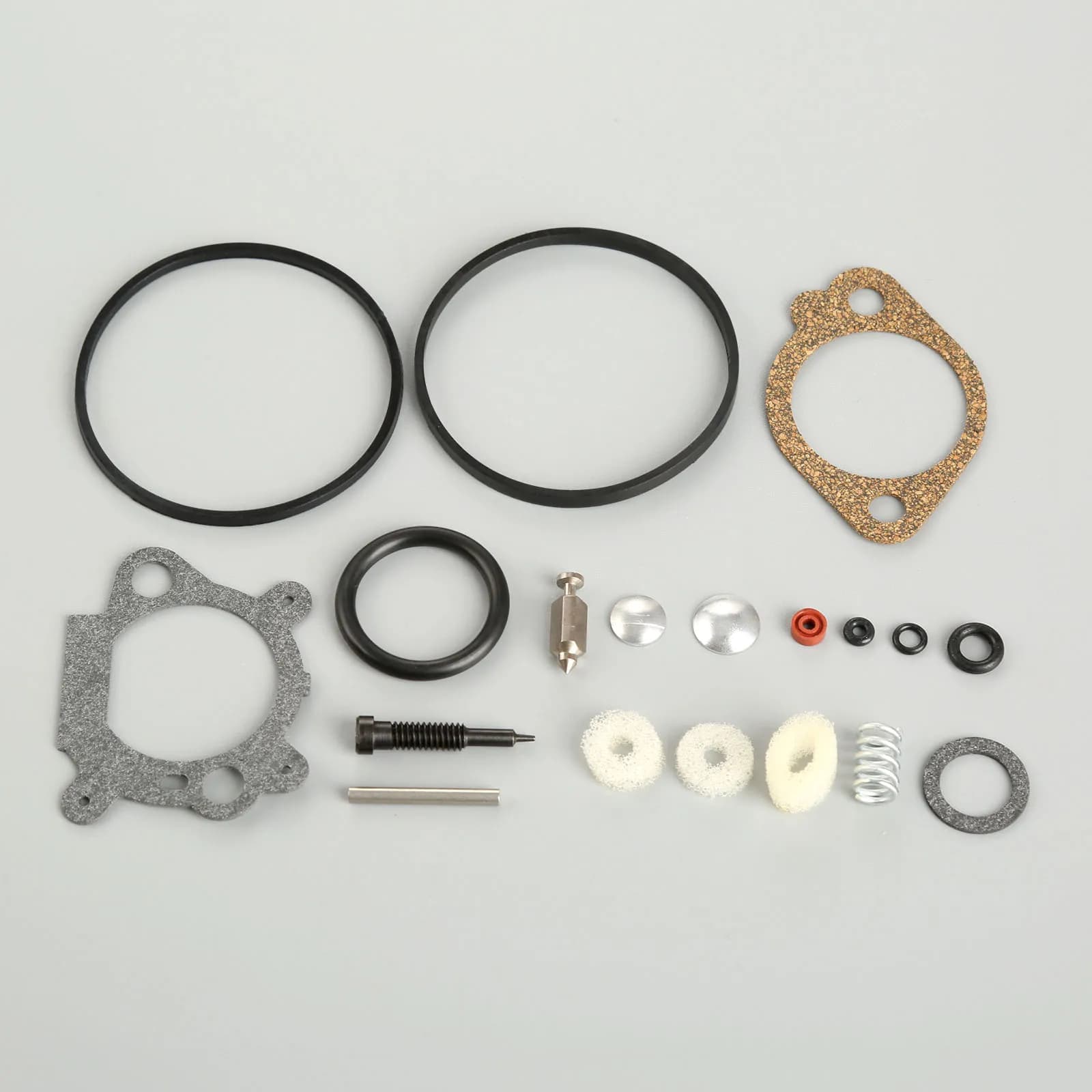 Kit de reconstruction de carburateur pour Briggs & Stratton, pièces de tondeuse à gazon, Quactus 498260 HP, 4HP, 5HP, 1 jeu