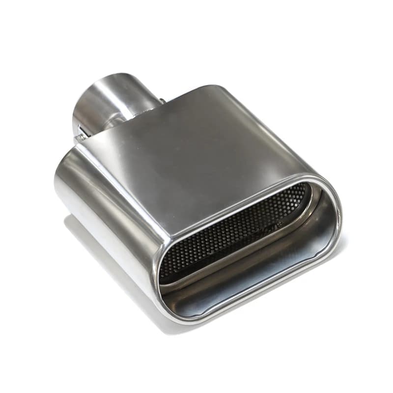 1 pièce, embout de silencieux de voiture en acier inoxydable, embout d'échappement universel carré, tuyau d'échappement pour voiture, embout d'échappement arrière.