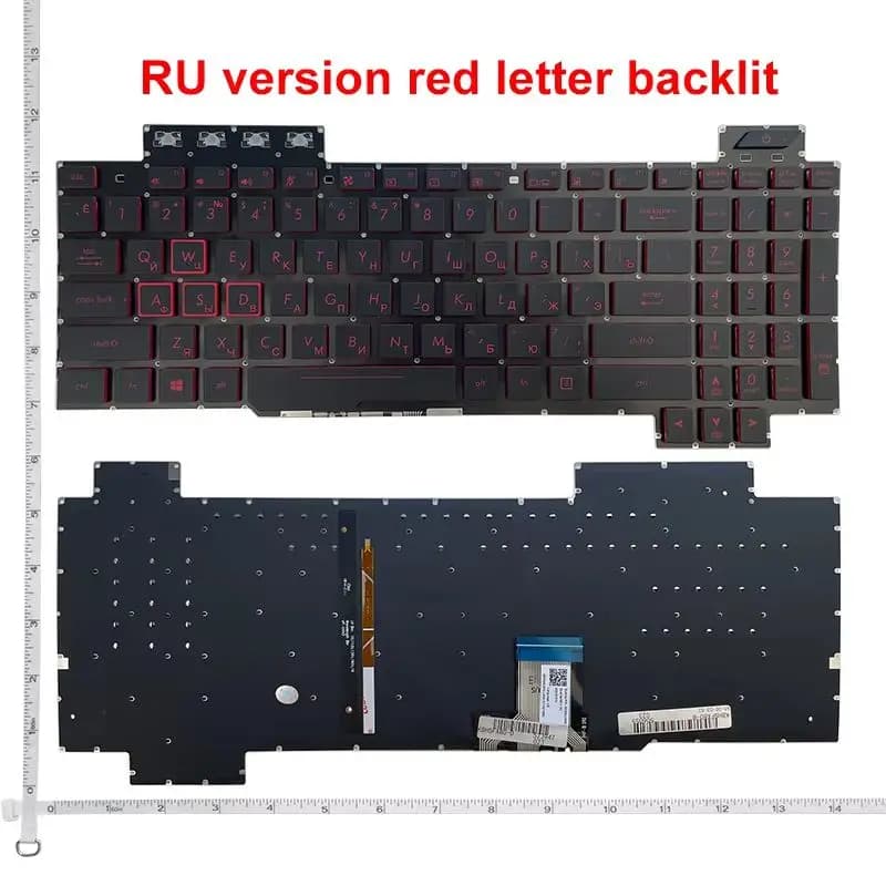 Clavier rétro4.2 pour ordinateur portable Bali TUF Gaming, FXaffair FX505G, FX505D, FX505GD, FX505GE, FX505GM, FX505DY, FX505révélateur, FX505dt, US, Nouveau