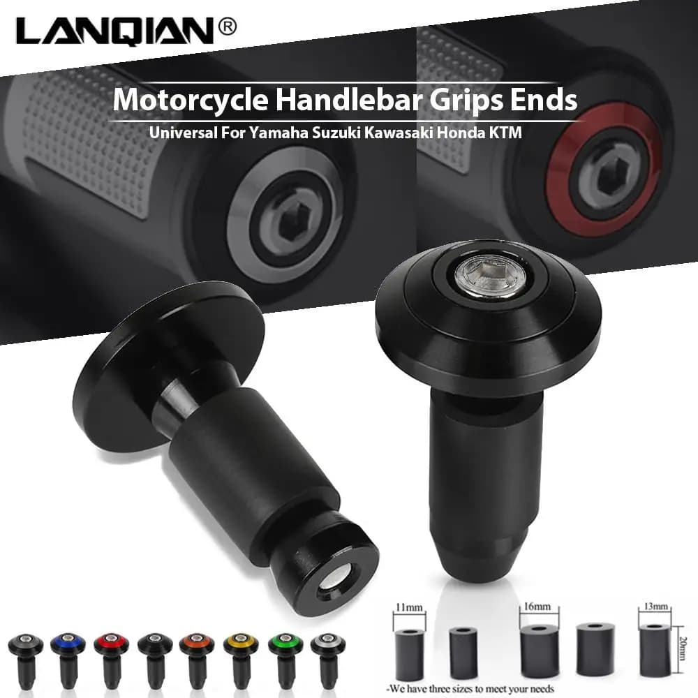 Poignées de guidon de moto, capuchon de barre de poignée, bouchon d'extrémité pour Yamaha Kawasaki honda Suzuki Beta GASGAS HUSQVARNA, pièces de vélo hors route