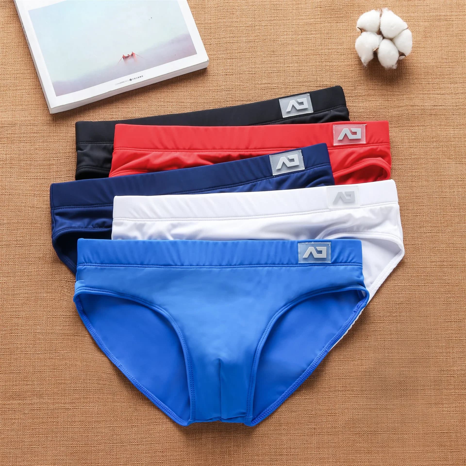 Maillot de bain élastique confortable pour hommes, maillot de bain de plage d'été