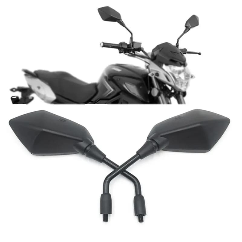 Rétroviseur de moto universel 8 10mm, rétroviseurs latéraux pour Kawasaki Z650 Z800 Z750 Z900 Z1000 Suzuki GSX150 Bandit GSR 600 700