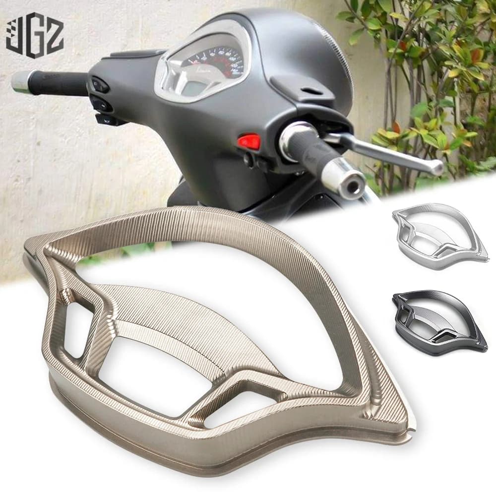 Cadre de Protection de Compteur de Vitesse CNC en Aluminium pour Moto, Pare-Soleil, Accessoires pour VESPA GTS 250 300