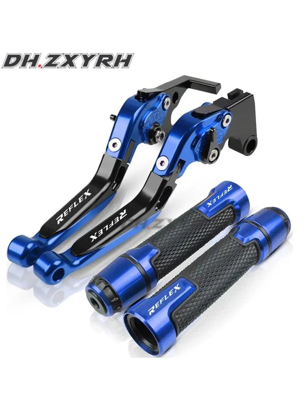 Poignées de levier de frein avant et arrière, pour HONDA NSS250 Reflex FORZA300 FJS400 FSC600 Silver Wing NC700D, forme de ciseaux de moto