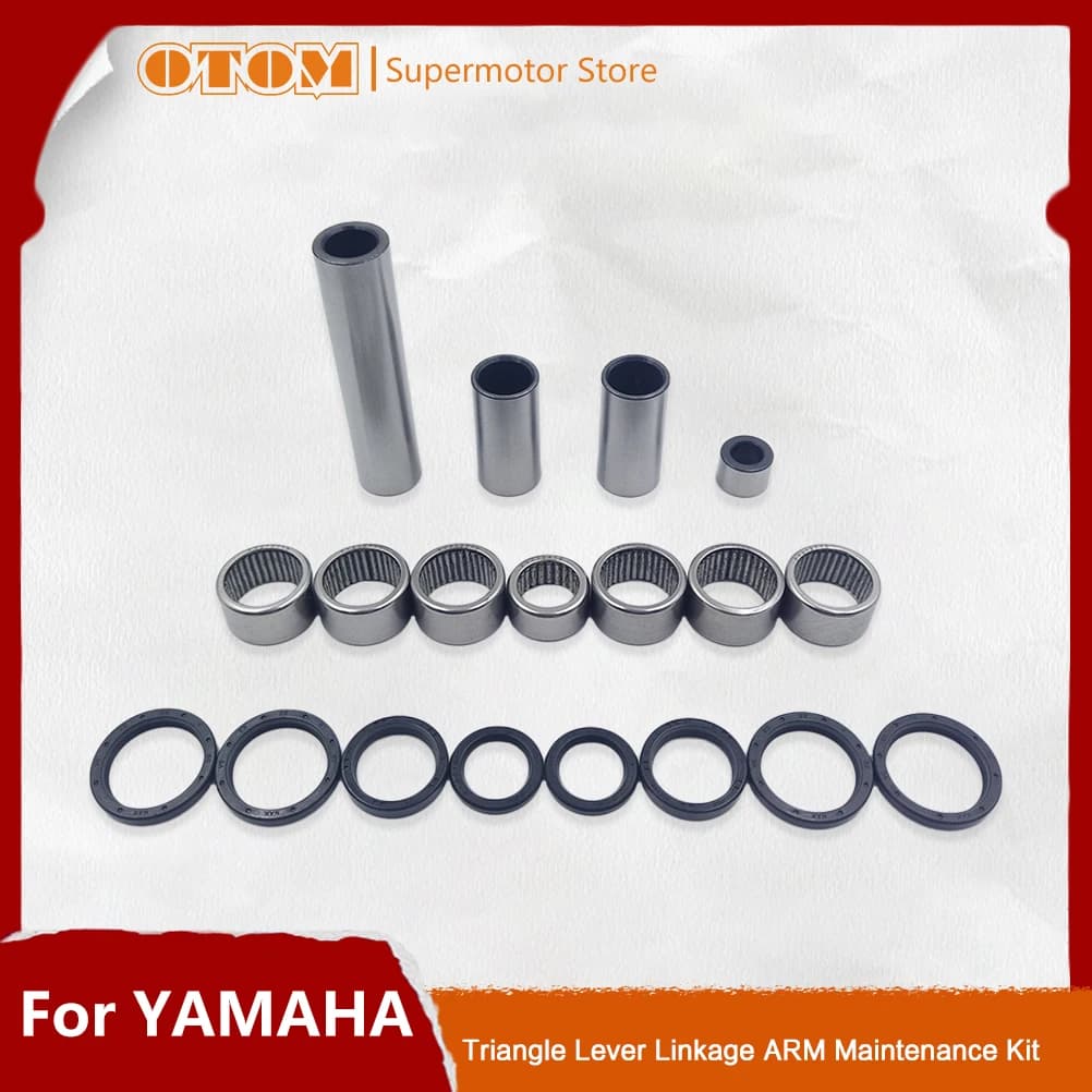 OTOM – Kit de roulements de bras de liaison de levier triangulaire de moto, bagues de joint d'huile pour YAMAHA YZF YZFX WRF 250 450, pièces de Motocross
