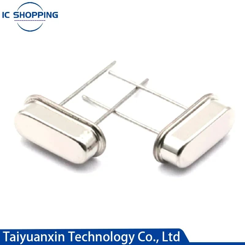 200PCS Clip De Quartz HC-49S En Ligne Horloge Passive Clip 18.432MHz 20 22.1184MHz 24MHz 24.576MHz 25MHz 26MHz 30MHz 32MHz 40MHz