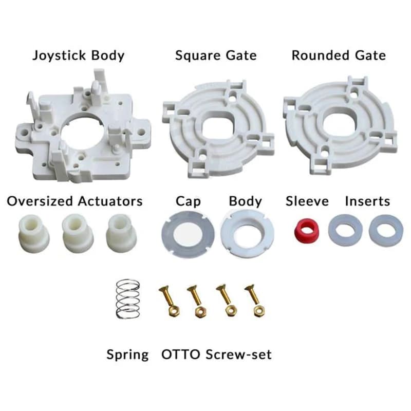 Arcade OTTO DIY V2 Kit de style coréen pour Sanwa J1905 et Hori Hayabusa Analyste de mise à niveau pour JLF-TP-8YT Sanwa JoystickHayabusa Joystick