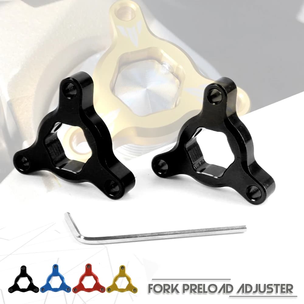 Ajusteurs de précharge de fourche à suspension CNC, SUZUKI GSPoly 1000 01-08 SV1000/S, 14mm