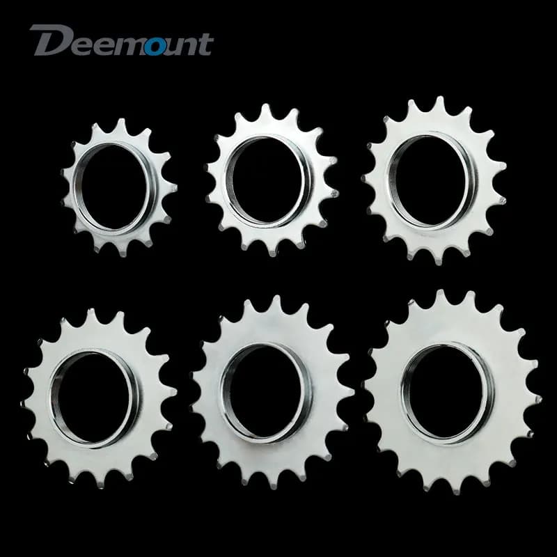 Vélo engrenage fixe 13T 14T 15T 16T 17T 18T, roue libre, verrouillage du moyeu, 1 vitesse, anneaux de verrouillage filetés