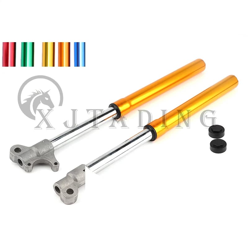Fourche avant antichoc 540mm, Suspension pour petite moto Apollo chinoise 47cc 49cc, Dirt Bike, Motocross