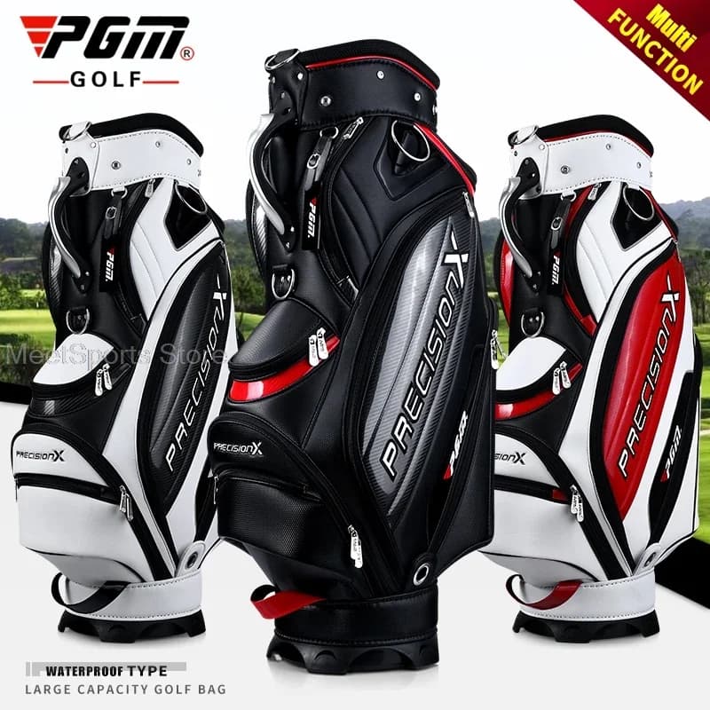 Sac de golf Pgm pour hommes et femmes, sac de balle debout, léger, étanche, sport, pack d'aviation, tenir 13-14, golf, voyage GT