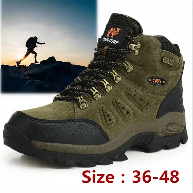 Hommes bottes classique Sports de plein air chaussures de randonnée Trekking pied porter botte d'hiver antidérapant chaud Seakers pour homme Zapatos Para Hombre