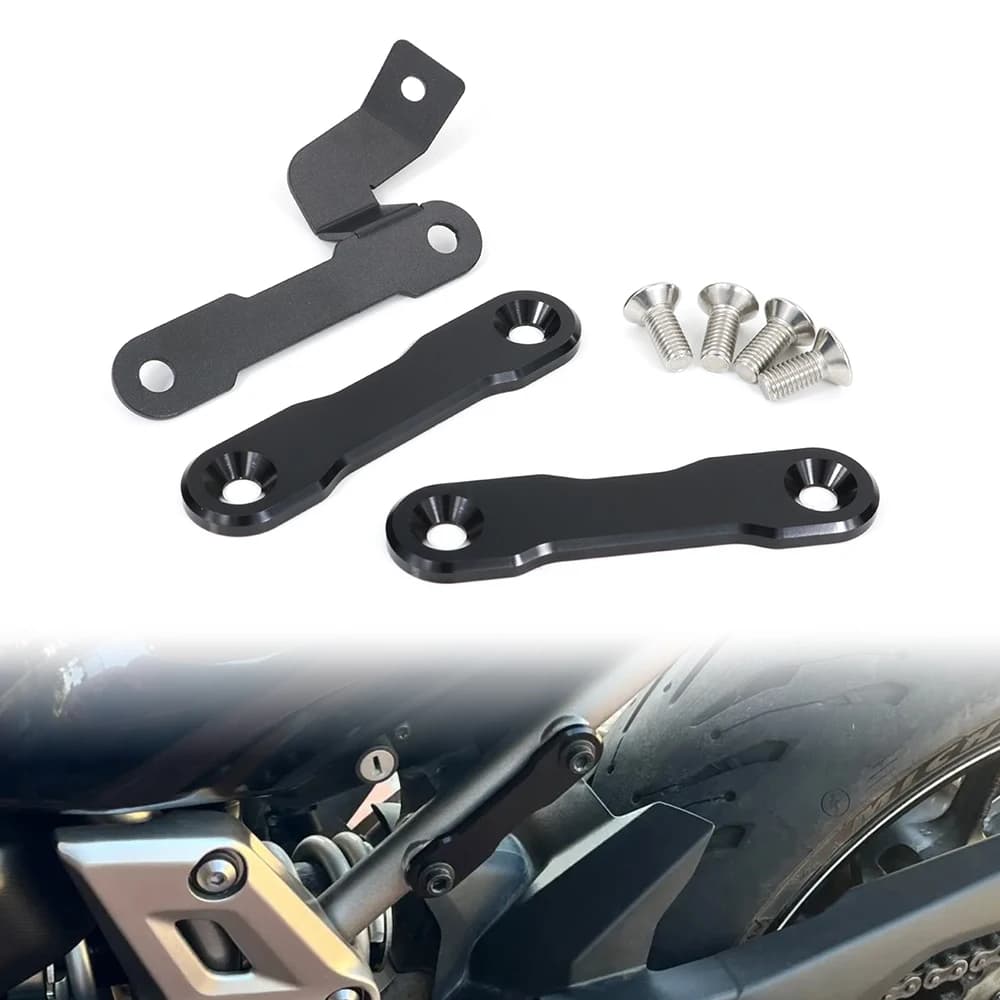 Plaques d'obturation de repose-pieds pour Yamaha FZ07 MT-07 2014-2017 2018 2019 2020 2021 2022 2023 2024 2025, couvercle de trous de cheville de passager arrière
