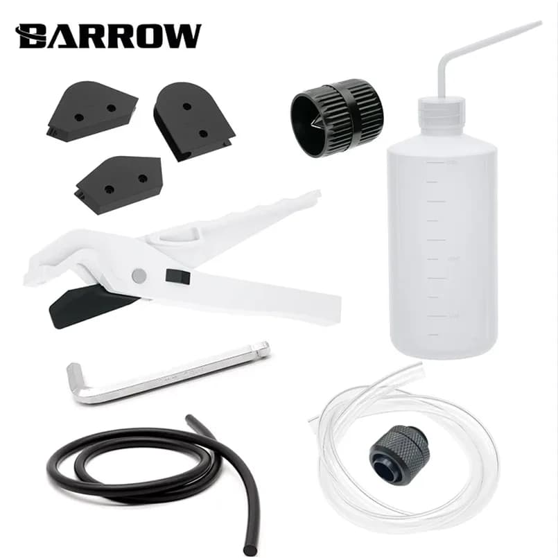 BARROW-Kit de moule de cintrage de tube dur, acrylique, PMMA, PETG, bouteille d'eau, démarreur électrique 24 broches, outil de système de refroidisseur d'eau, Hong12, 14, 16mm