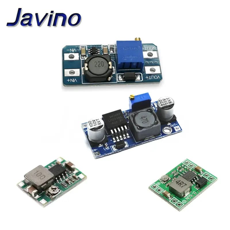 Module d'alimentation stabilisé en tension DC-DC, 1 à 10 pièces, module régulateur de tension boost et buck réglable, LM2596S-ADJ MT3608 MP1584EN