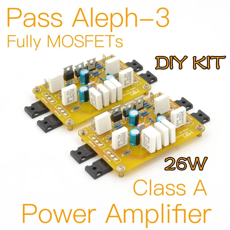MOFI-Pass Aleph-3 entièrement MOSFET amplificateur de puissance de classe A Peugeot de bricolage et carte finie