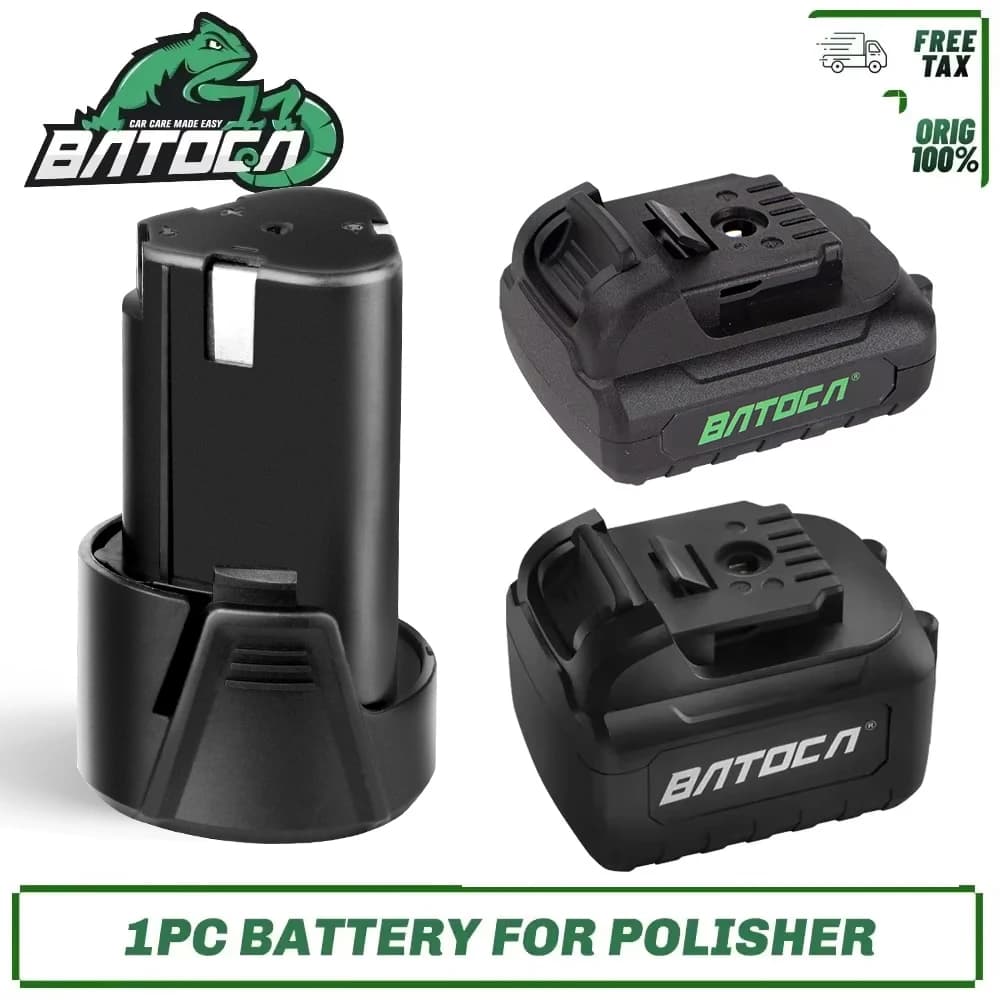 BATOCA-Polisseuse de voiture électrique sans fil, batterie pour polisseuse, 12V