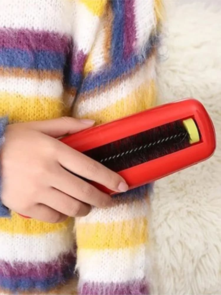 Brosse à poussière en plastique pour tapis, balayeuse de miettes de table, nettoyeur de peluches pour poils d'animaux, rouleau à peluches collant PINCEF, brosses pour vêtements et livres