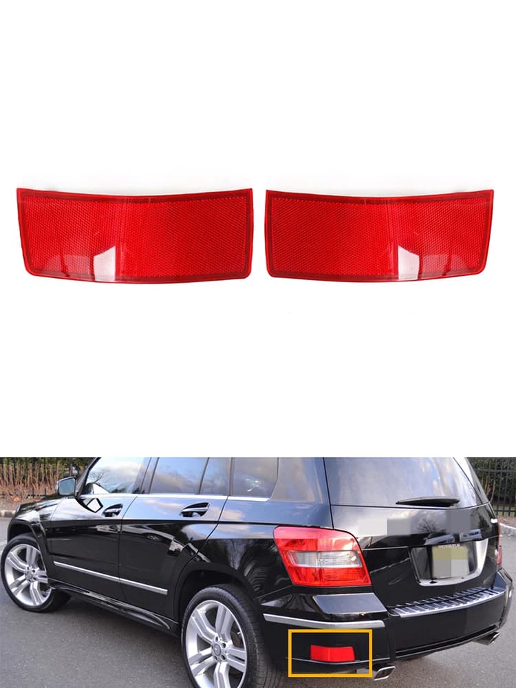 Garniture de réflecteur de pare-chocs arrière, lampe à iode, Mercedes-Benz Classe GLK, W204, X204, GLK250, GLK300, GLK350, 2048200274, 2048200174