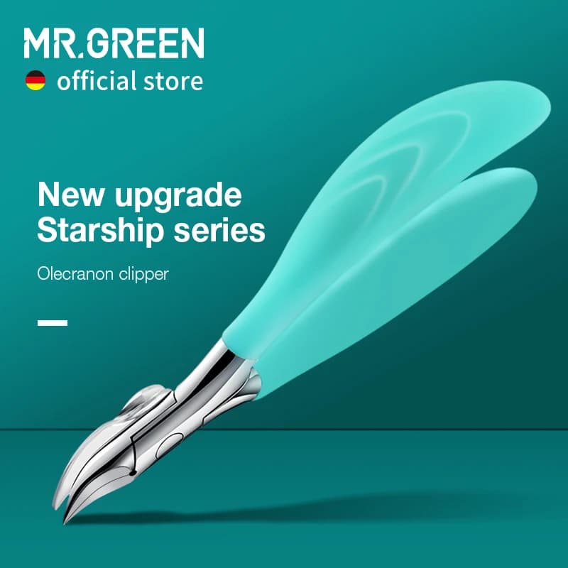 MR.GREEN tondeuse à ongles pour orteils, outil de pédicure professionnelle, coupe-ongles anti-éclaboussures, coupe-ongles en olécrane incarnés, ensembles d'outils de manucure