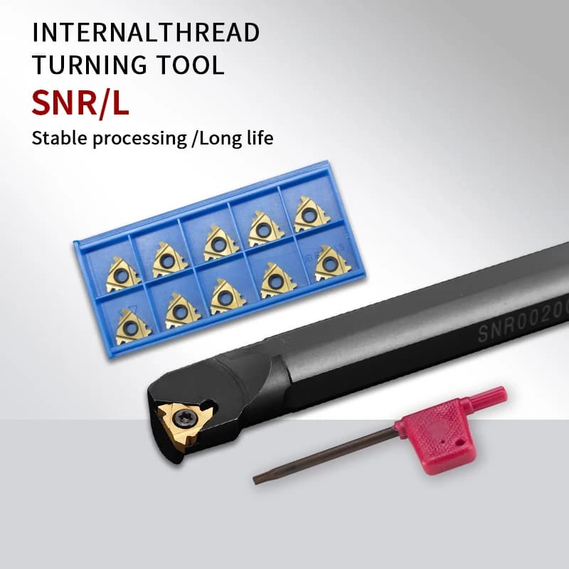 Porte-outil de tournage filetage intérieur SNR0013M16 SNR0014M16 SNR0016Q16 SNR0020R16 SNR0025S16 SNR0032T16 + insert taraudé carbure 16IR insert fileté porte outil tour a metaux outils tour a metaux