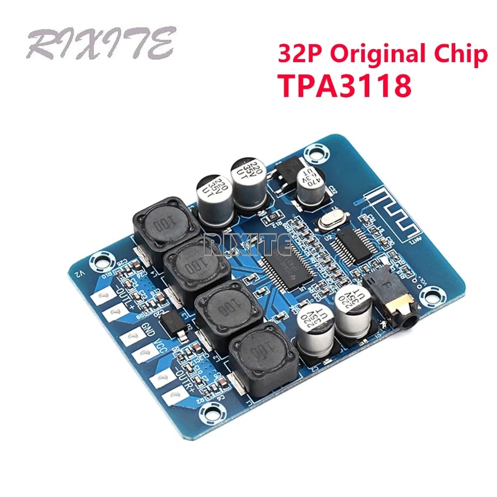 TPA3118 2x45W double canal Audio stéréo Bluetooth carte amplificateur de puissance numérique amplificateur DC 12 V-28 V M314 32 P puce d'origine