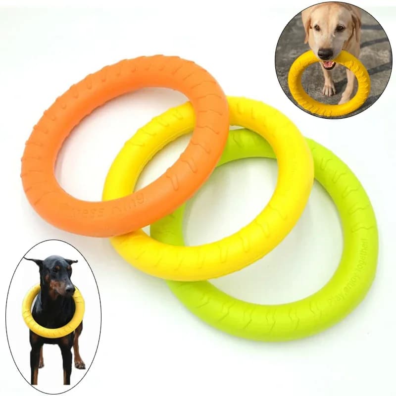 Jouets à mâcher résistants aux morsures pour chiens de taille moyenne et grande, anneau de traction interactif pour grands chiens, accessoires pour lévriers, fournitures pour Mascotas