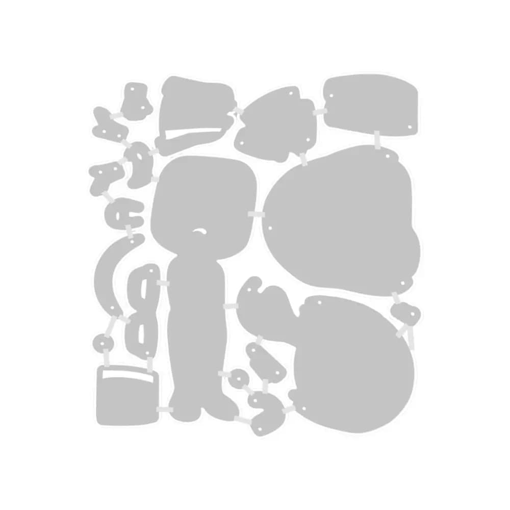 Catlove – matrices de découpe en métal série familiale, moule pour Scrapbooking, pochoir, découpe de cartes, bricolage, gaufrage artisanal, nouvelles matrices pour 2021