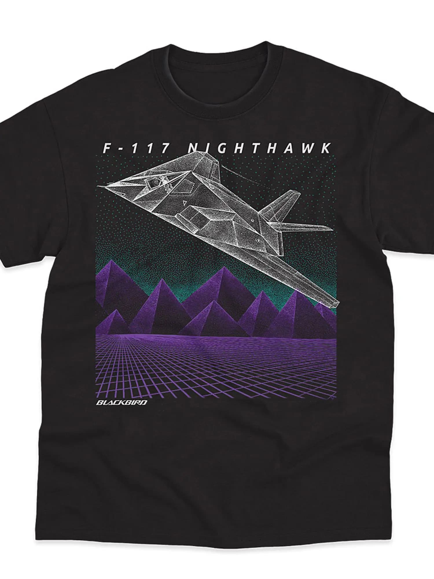T-Shirt de chasseur Nighthawk, dieu-père de la furtivité, F-117. T-shirt manches courtes col rond homme, estival et en coton, S-3XL