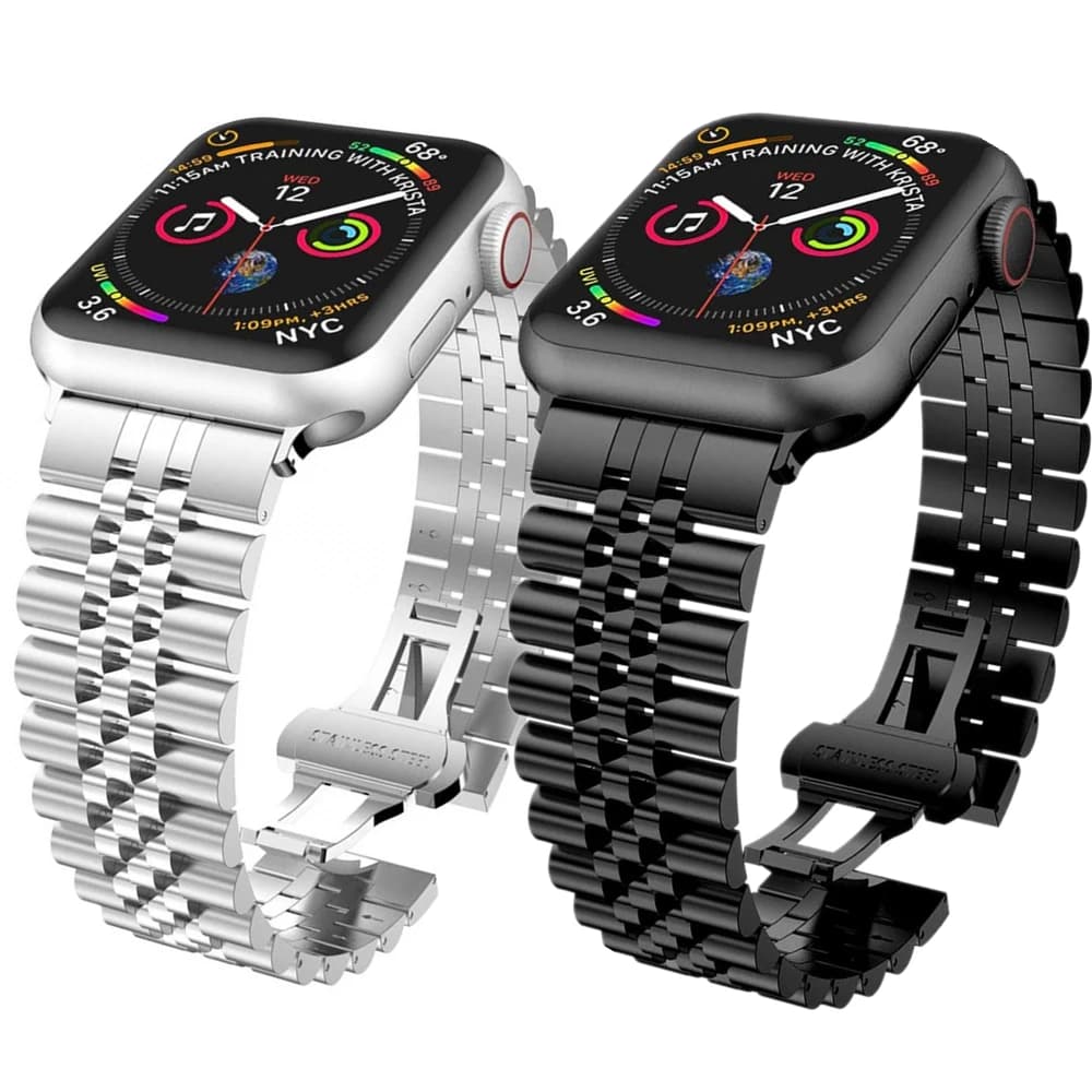 Bracelet en métal pour Apple watch Ultra 3 2 1 49mm 10 11 42mm 46mm 9 8 7 41mm 45mm bracelet en acier inoxydable iwatch 6 5 SE3 44mm 40mm