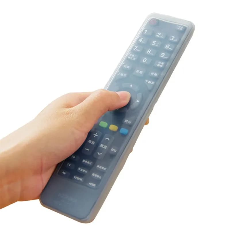 Housse de protection universelle étanche en Silicone pour télécommande TV, 1 pièce, étui de protection pour climatisation, accessoires TV, outils anti-poussière