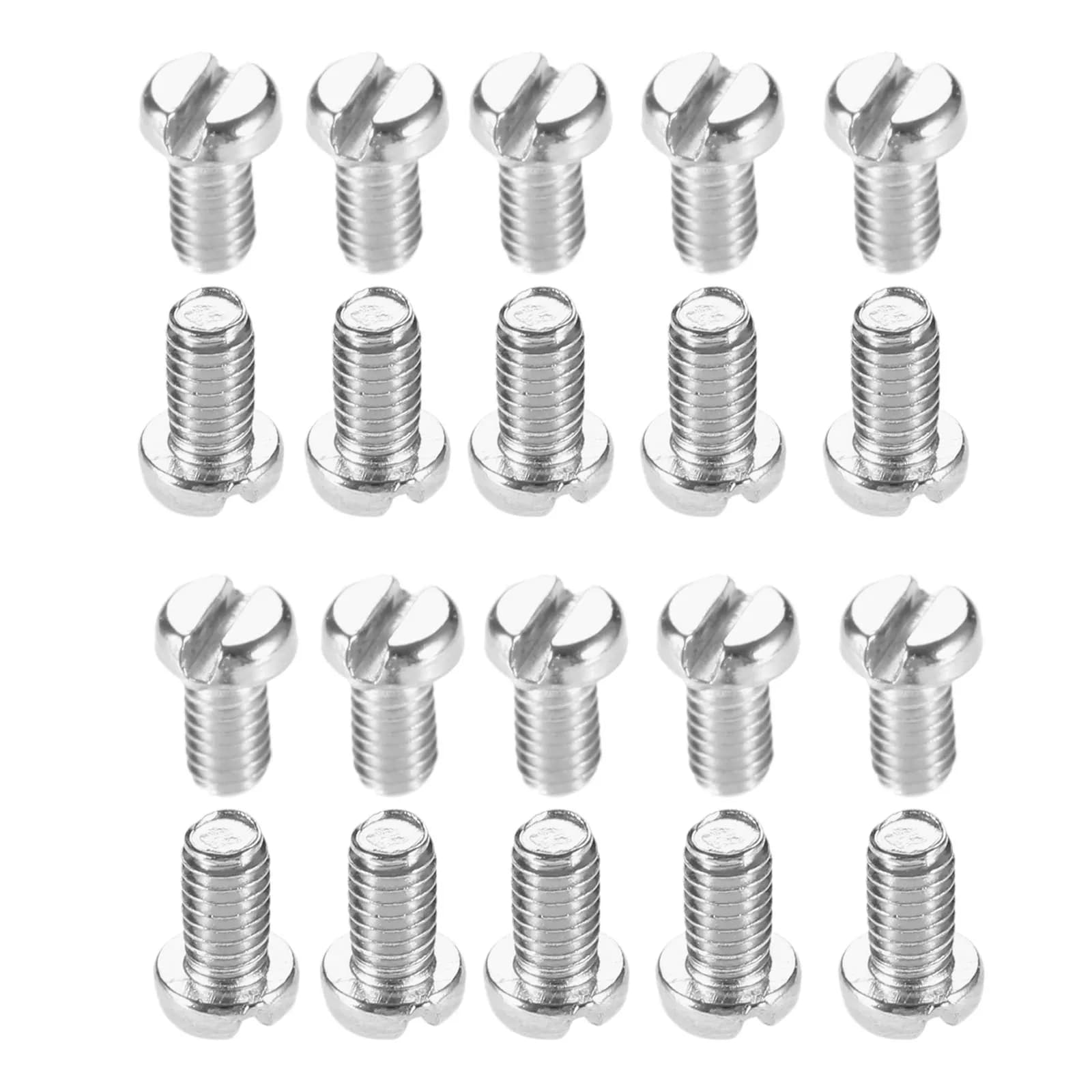 Vis à Dents Métalliques pour Machine à Coudre Industrielle, Accessoires, 20 Pièces