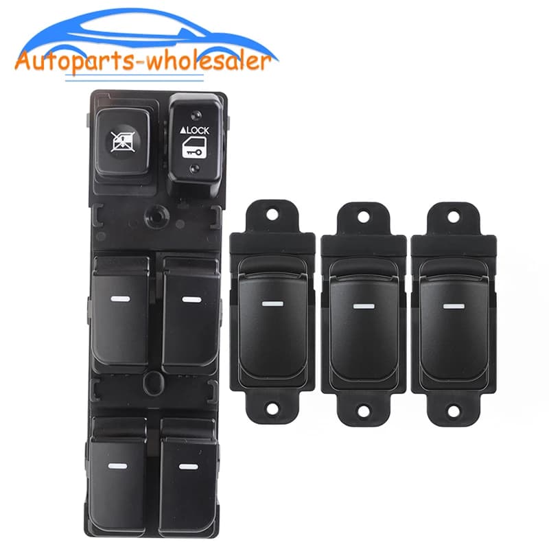 Pièces d'auto de voiture pour Kia FORTE Cerato 2010 2011 2012, interrupteur de commande de fenêtre principale électrique 93570-1X000 935701 X000