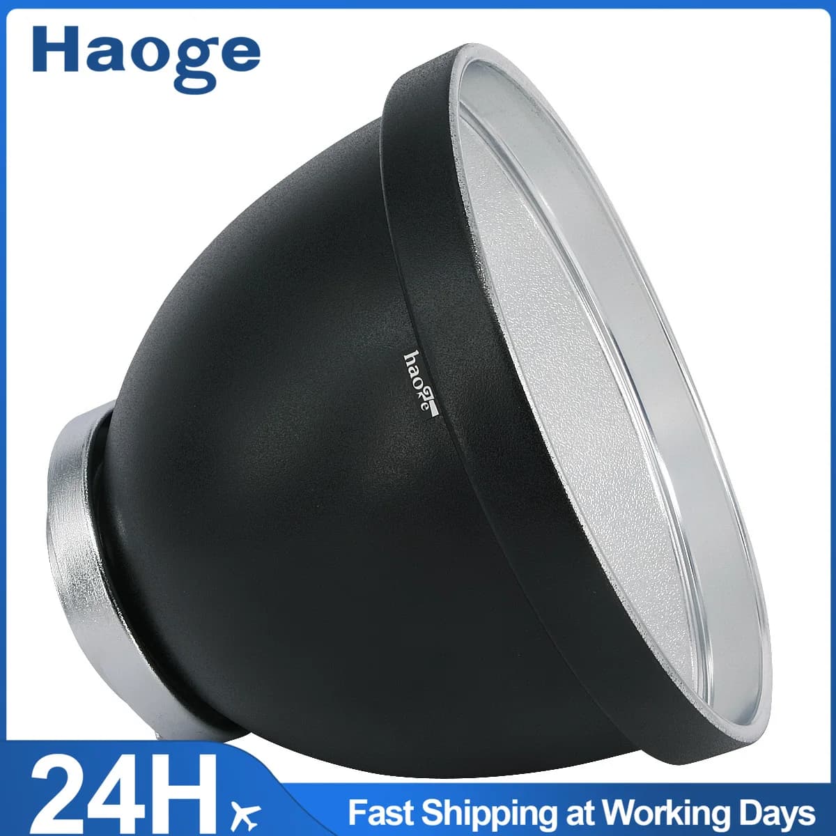 Haoge-Diffuseur à réflecteur P70 pour studio, lumière stroboscopique monolight, couleur bronze Pulso