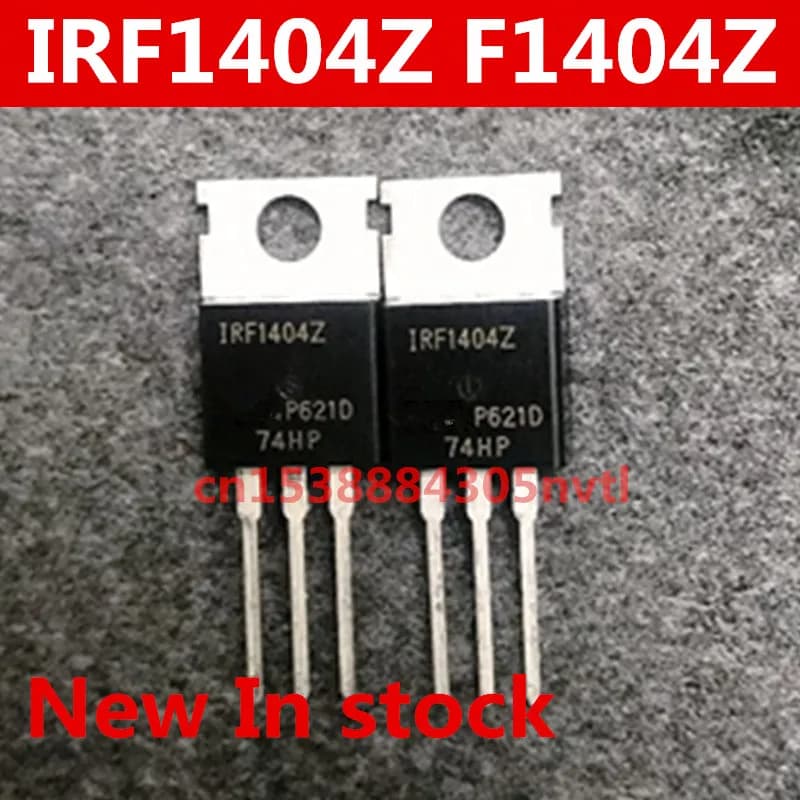 10 pièces originales/IRF1404Z F1404Z TO-220 40V 180A, neuves, en stock