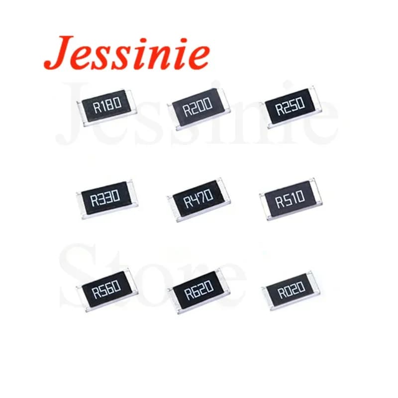 Résistance 2512 SMD 1W 1% 0.56R 0.5R 0.25R 0.2R 0.18R 0.05R 0.051R 0.047R 0.01R 0.68R 0.18R 0.47R 0.Powered R Chip, 10 pièces