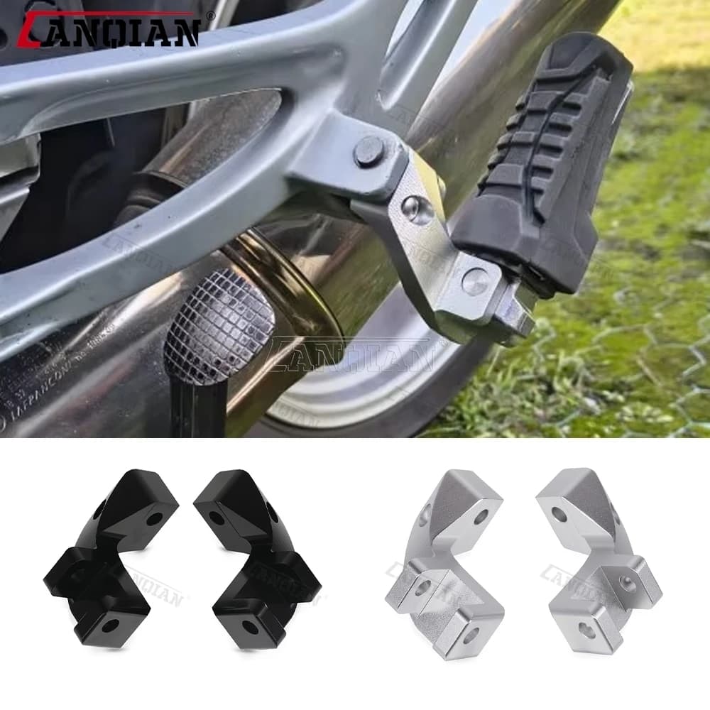 Repose-pieds arrière pour passager, Kit de relocalisation et abaissement, pour BMW R1200GS, R1250GS, ADV R 1200, 1250 GS LC Adventure S1000XR