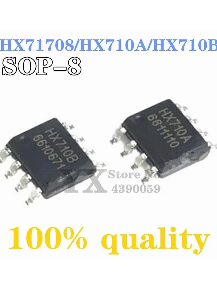 10 pçs/lote HX71708 HX710A HX710B SOP8