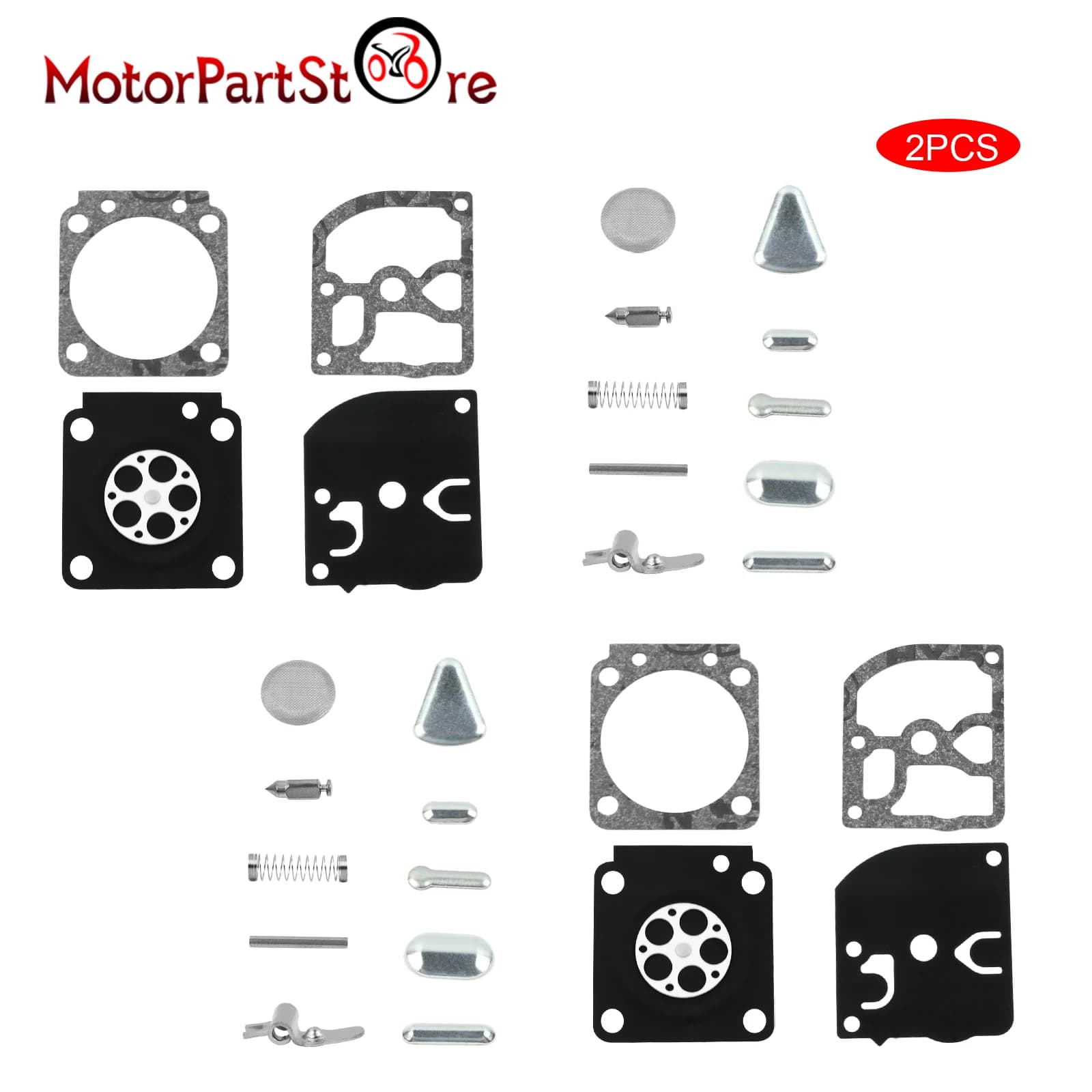 Kit de réparation de carburateur reconstruit, joint diaphragme pour Zama RB-40 C1Q-S36 C1Q-S34 Stihl FS350 FS450 FS120 FS400 FS250 FS200 FS300
