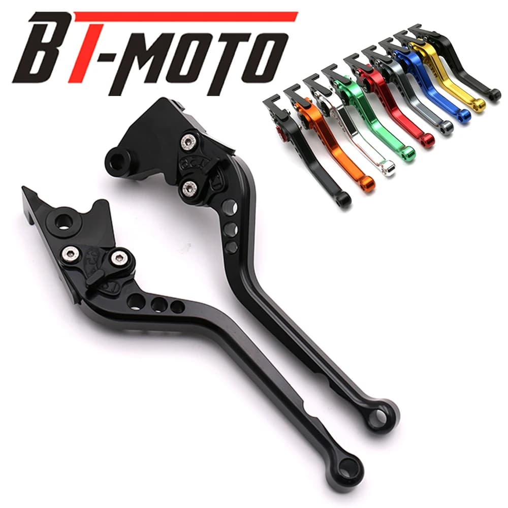 Leviers de frein et d'embrayage longs/courts pour moto, adaptés pour 675 Street Triple R/RX 2009-2016 Daytona 675 2006-2017 Speed Triple 2008-2010