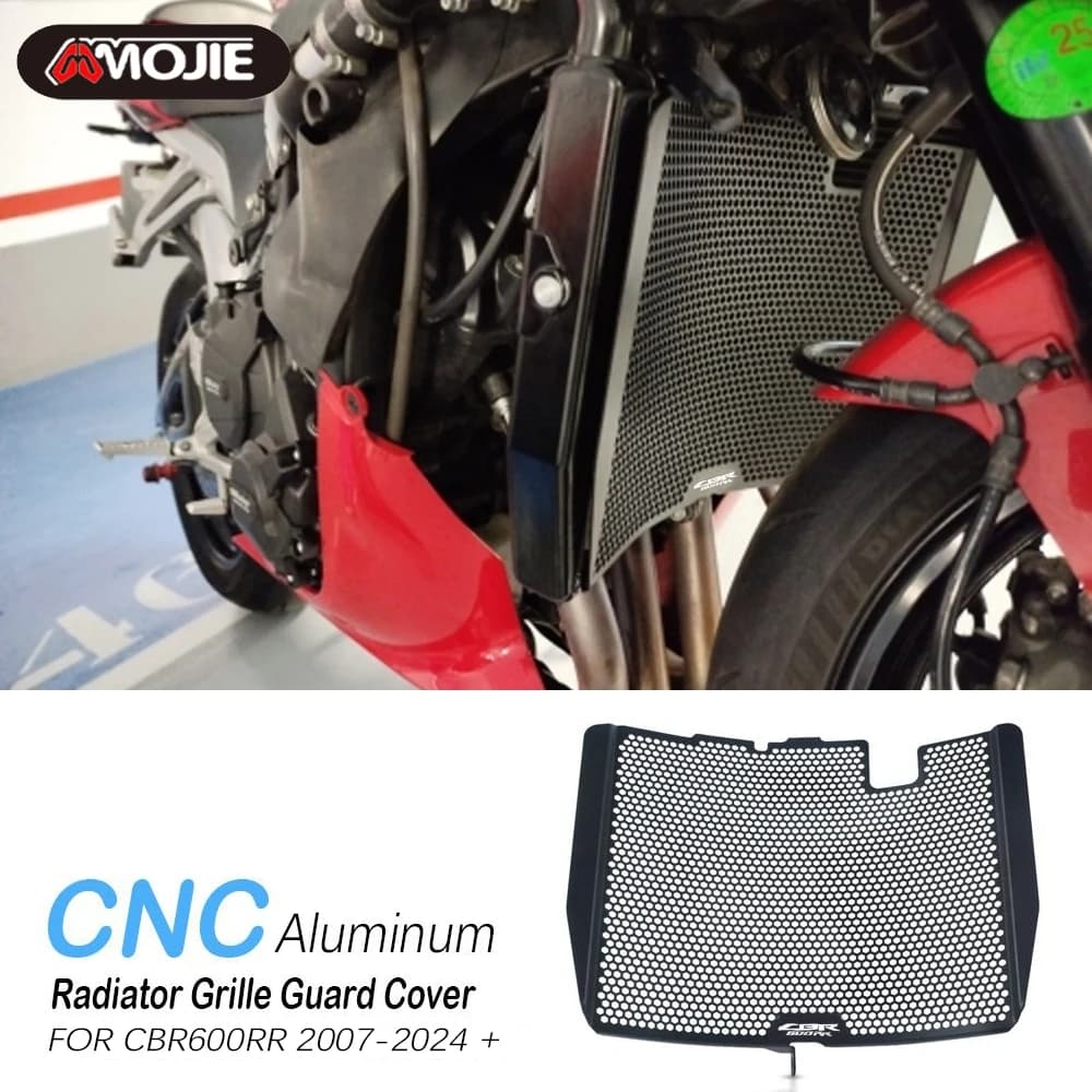 Couvercle de calandre de Protection de radiateur CBR600RR, pour Honda CBR 600 RR 2007 2008 2009 2012 2013 2014 2015 2016 - 2025 CBR600 RR