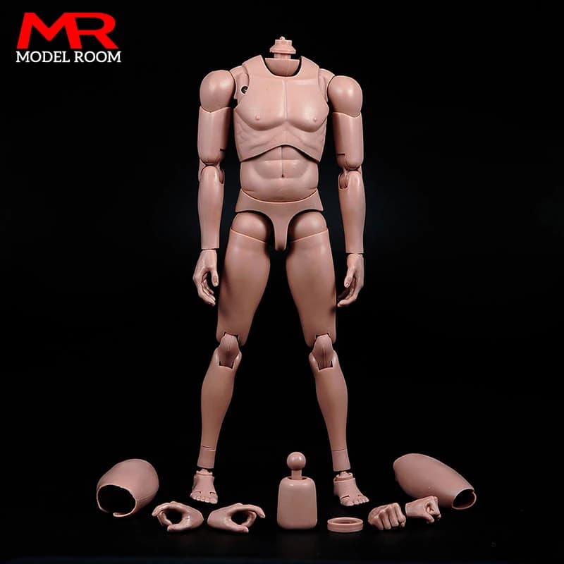 MX02-A/B 1/6 Europe peau mâle figurine poupée 12 ''soldat Super Flexible corps articulé adapté 1:6 tête sculpter modèle jouet