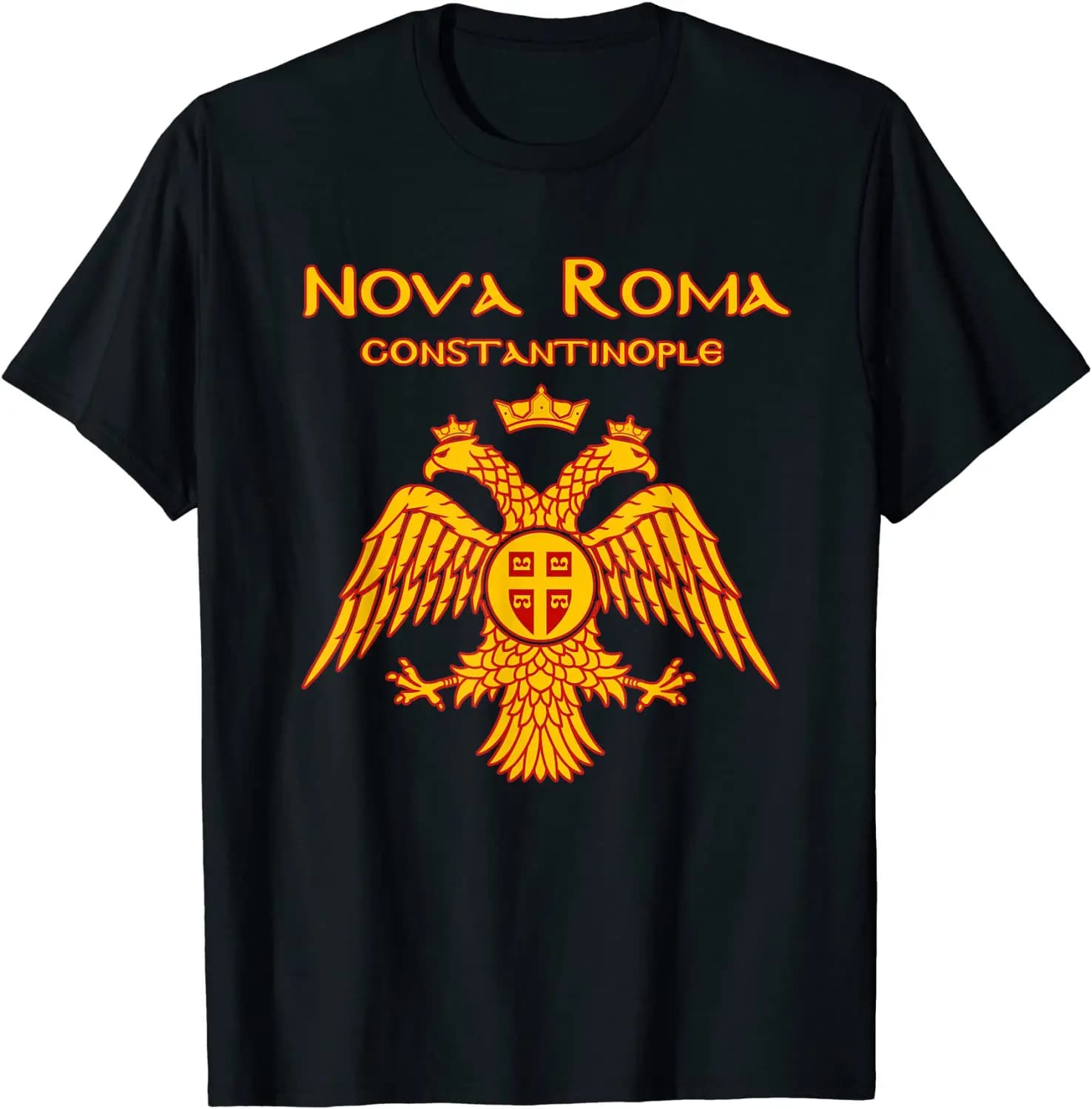 T-Shirt SPQR de style oriental, Empire romain, aigle, Rome, Latin T-shirt manches courtes col rond pour homme, estival et en coton, S-3XL
