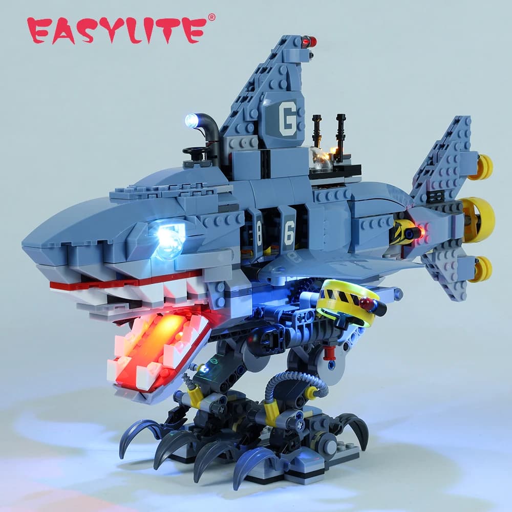 EASYLITE – ensemble de lumières LED pour blocs de briques Garmadon 70656, jouets à monter soi-même, Kit d'éclairage uniquement, modèle non inclus