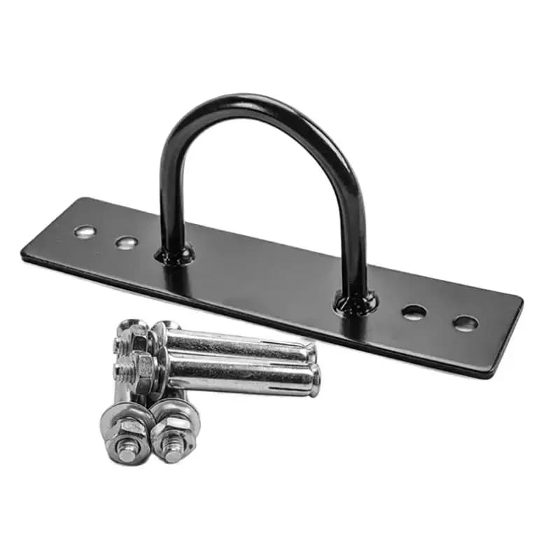 Corde d'entraînement au mur ou au plafond, crochet de support rapide pour sangles de suspension, systèmes de musculation, balançoires de yoga, hamacs